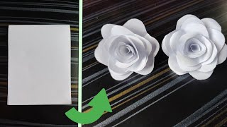 Paper se gulab ka phool kaise banaye | How to make rose flower by craft paper | Pradum Craft