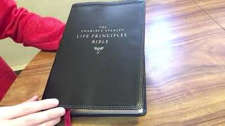 12 Bibles of Christmas #6 - Charles Stanley Life Principles Bible