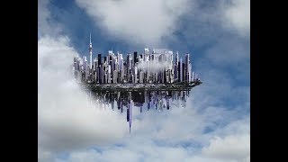 চীনের আকাশে আস্ত শহর | আতংকিত লোকজন! | Floating city in the sky