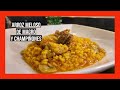 ARROZ MELOSO CON MAGRO DE CERDO Y CHAMPIÑONES