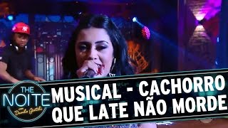 Medrado canta Cachorro que Late não Morde | The Noite (02/12/16)