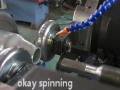 Gas cylinders spinning---metal spinning---okay spinning