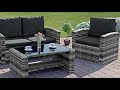 new rattan wicker weave garden furniture patio conservatory 2 or 3 seater sofa sets algarve 2 1 1 d