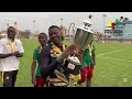 jubilé des lions u17 u0026 célébration avec le public après la victoire face à la rdc 6 0 🇨🇲🏆