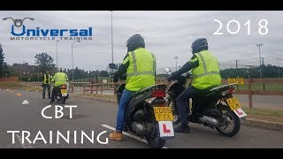 UK CBT Motorcycle / Moped Test 2018 updated - Automatic 125cc - Universal Motorcycle Training