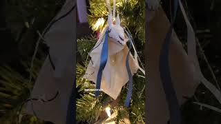 Handmade Mari Lwyd ornaments made by me! Based on the traditional Welsh Mari Lwyd horse skull!
