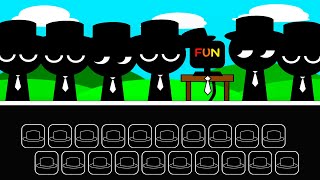 Incredibox Sprunki But Everyone is Mr Black