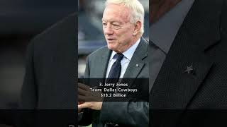 Top 5 Richest NFL Owners in 2023: The Billionaires Behind the Teams #shorts #nfl