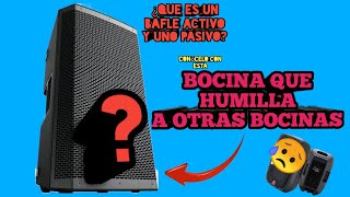 Bocinas recomendadas,activas y pasivas