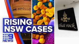 Coronavirus: Rising COVID-19 cases in NSW amid new clusters | 9 News Australia