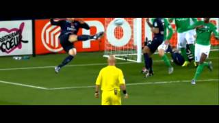 Le magnifique ciseau de Zlatan Ibrahimovic | PSG-St Etienne | 2015/16