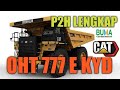 cat 777 e terbaru langkah langkah p2h cat 777e