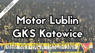 Motor Lublin - GKS Katowice 24.02.2025 (PKO BP Ekstraklasa) - pożegnanie Rafała Króla