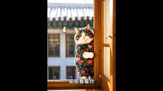 偷偷看着你 猫咪 搞笑 内容启发搜索 治愈 猫咪的迷惑行为