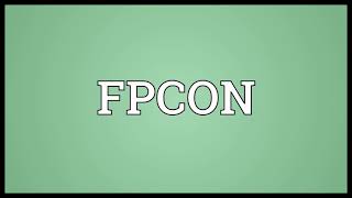 FPCON Meaning