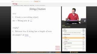 Ruby: Strings