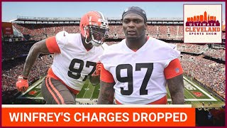 Browns DT Perrion Winfrey has misdemeanor assault charges against him dismissed.