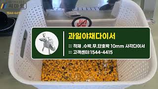 야채절단기  단호박사각썰기적채무다이서 과일채다이서SMT-V900