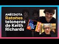 Anécdota de Juanse. El día que Ratones paranoicos teloneó a Keith Richards