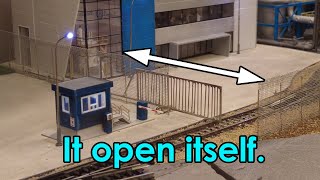 Build a Servo Controlled Gate for Modelrailroad Layout