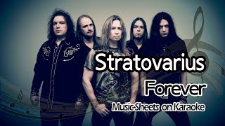 [별다방/동영상악보]  Stratovarius - Forever (Music Sheets on KARAOKE)