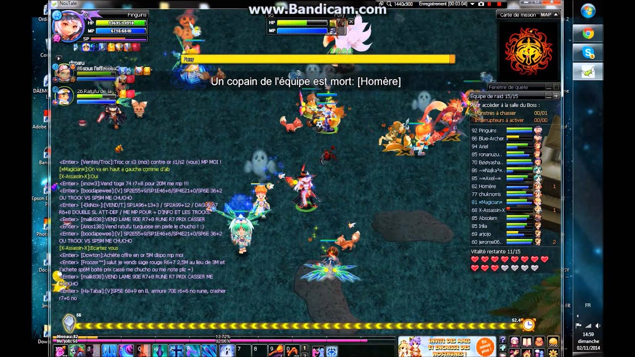 Raid Event Halloween Foxy Nostale Youtube