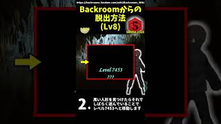 Lv8からの脱出方法【Backrooms Fandom Ver.】