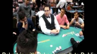 Crazy poker dealer in Dublin