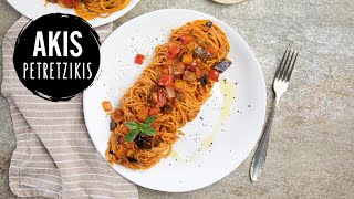 Vegan Ratatouille Pasta | Akis Petretzikis