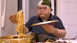 「혼밥 가이드」 앵그리 너구리, 모듬꼬치│맵쓰가 이걸?! 😱 Mukbang Eatingshow [ Spicy Ramen, Chicken Skewers ]