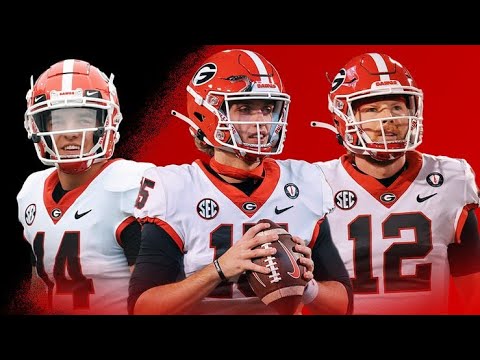 Georgia Bulldogs Spring Football 2023 QB Battle X Kirby Smart X Carson ...