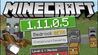 Minecraft - 1.11.0.5 OUT NOW ! BETA - XP STORAGE & New Trading [ Change Log ] MCPE / Xbox / Bedrock