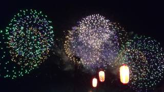 紀の川市民祭り2016花火 パートⅠ