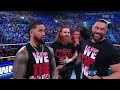Jey Uso confronts Roman Reigns and receives punishment - WWE SmackDown 10282022