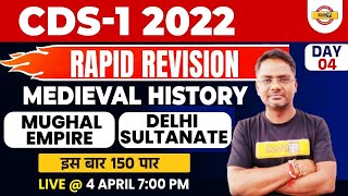 CDS 1 2022 History | CDS Medieval History Classes | CDS History Marathon | History by Amrendra Sir