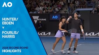 Ebden/Hunter v Harris/Fourlis Highlights | Australian Open 2024 Second Round