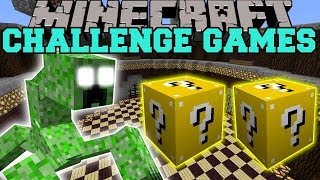 Minecraft: MUTANT CREEPER CHALLENGE GAMES - LUCKY BLOCK MOD - Modded Mini-Game