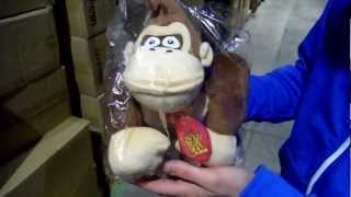 Nintendo Official Merchandise - Super Mario Bros Donkey Kong Plush Unboxing