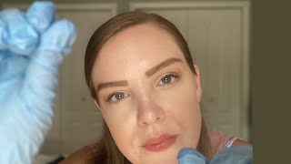 ASMR Random Face Exam | Face Measuring | Personal Attention