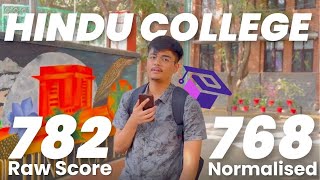 Hindu College Vlog | CUET Topper Interview | Hindu Delhi University