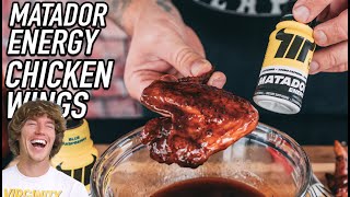 I Used Danny Duncan's Matador Energy Shot to make Amazing Chicken Wings