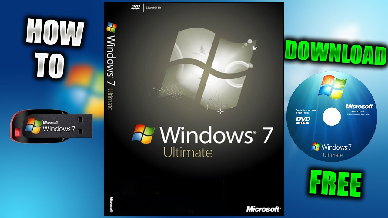 How To Download Windows 7 Ultimate Free Latest Version 2017 - YouTube