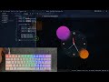 ASMR Programming - Coding Analog Clock - No Talking