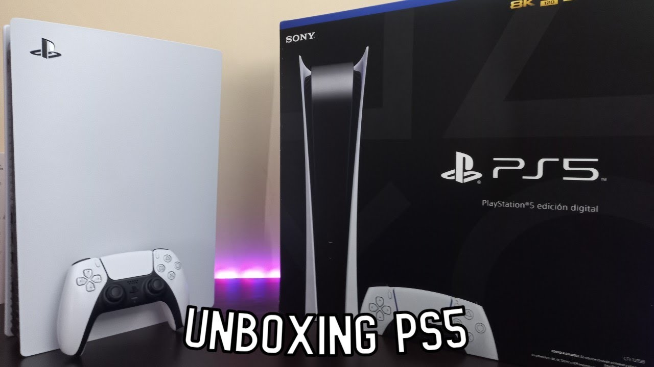 Unboxing PS5 Digital - YouTube