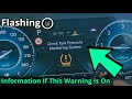 Flashing TPMS Light On Dash - Check Tyre Pressure Monitoring System - Hyundai