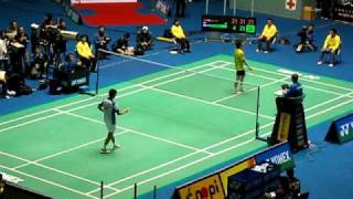 Korea Badminton Open 2008 - Lin Dan vs Lee Hyun-il(squabble)