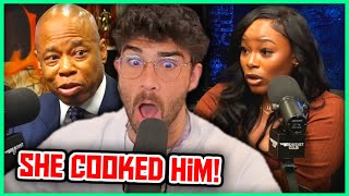 NYC Mayor Eric Adams Gets COOKED By Lawyer | Hasanabi Reacts to Breakfast Club Podcast