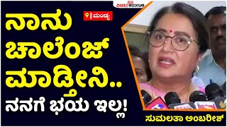 Mandya Politics: ನಾನು ಚಾಲೆಂಜ್‌ ಮಾಡ್ತೀನಿ | Sumalatha Ambareesh | Vijay Karnataka