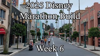 2025 Disney Marathon Build: Week 6