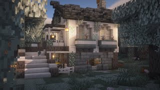 How to Build a Survival Pale Garden House | Minecraft Calm Build